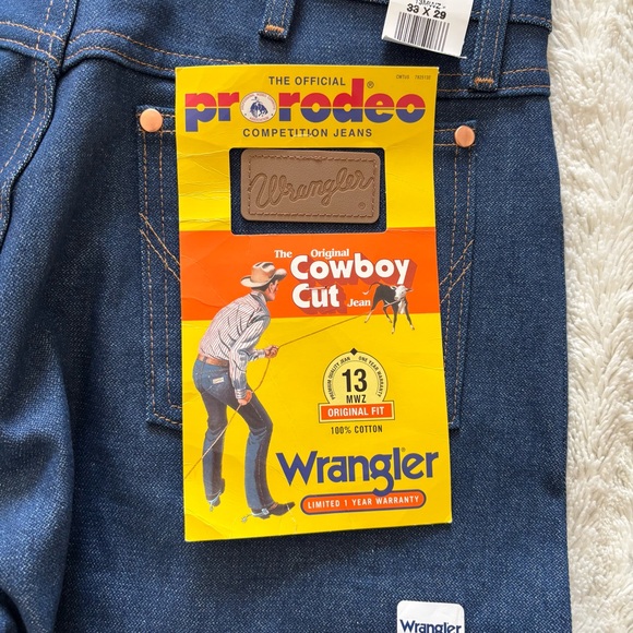 Wrangler Cowboy Cut Jeans 33x29 - Picture 5 of 9